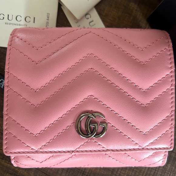Authenticated Gucci GG Marmot Leather Wallet NEW - Picture 3 of 10